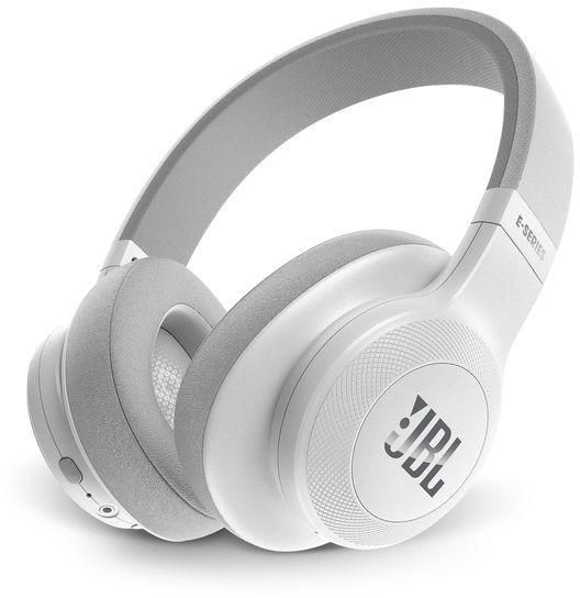 JBL On-Ear Bluetooth Headphones, White - E55BT