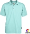Boxy Microfiber Classic Short Sleeve Polo Shirts - 7 Sizes (Island Paradise)