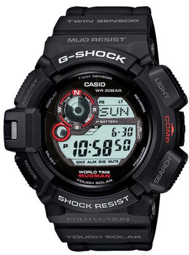 Casio G-9300-1DR Resin Watch - Black