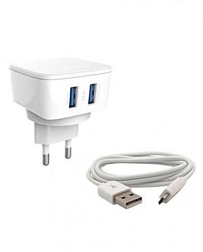 LDNIO DL-AC63 - 2 USB Ports Travel Charger 2.4A