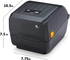 Zebra Zd220T (Upgraded Version Of Zebra Gc420T) Thermal Label Desktop Printer For Shipping Labels, Barcodes &amp; Receipt ! Print Width 4 In ! 203Dpi ! Label Printer 4X6 ! Barcode Printer.