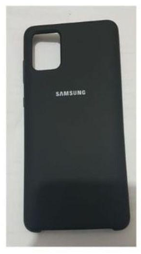 Samsung Silicone Back Case For Samsung Galaxy A51 -black