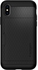 Spigen iPhone X Crystal Wallet cover / case - Black - Card slider