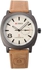 ساعة كارين للجنسين (Curren 8139 Chronometer Quartz Fashion Watch with Genuine Leather Strap)