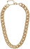Gold chains necklace