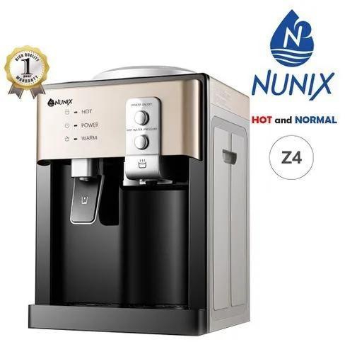 (OFFER)Nunix Hot And Normal Table Top Water Dispenser.Hot & NORMAL Table-Top water dispenser Smarter and Stronger Stainless steel tank for hygienic water Overheat Protection