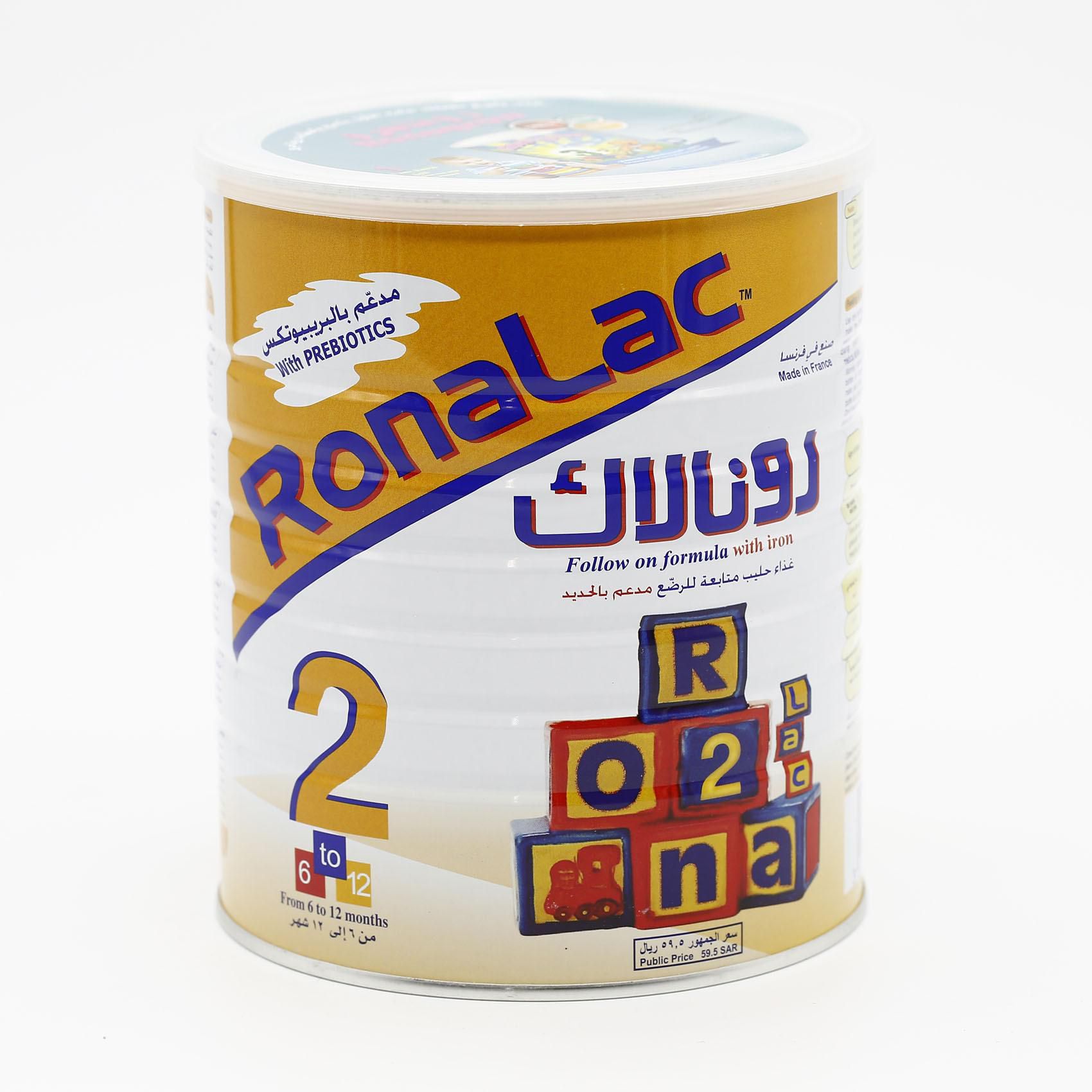Ronalac Infant Milk Formula 6-12 Months 850 g