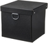 NIMM صندوق تخزين مع غطاء - أسود ‎16.5x16.5x15 سم‏