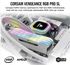 Corsair | RAM | VENGEANCE RGB PRO SL 16GB (2x8GB) DDR4 DRAM 3200MHz C16 Memory Kit – White | CMH16GX4M2E3200C16W