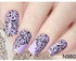 Magenta Nails 1 Sheet Of Nail Art Stickers Design As Pictures Show - N980