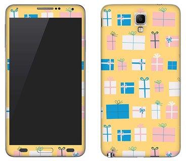 Vinyl Skin Decal For Samsung Galaxy Note 3 Wrapped Presents
