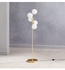 Floor Lamp - Gold And White