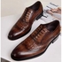 Casual Men's Formal Shoe - Brown Office Shoe