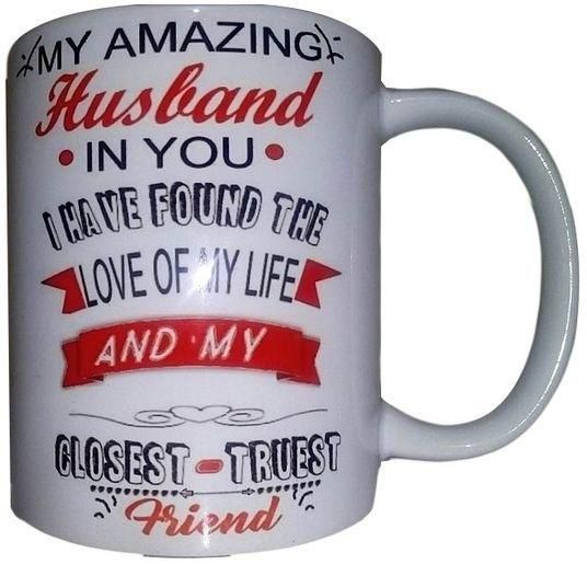 Gift Mug For A Husband - 1 Piece - White
