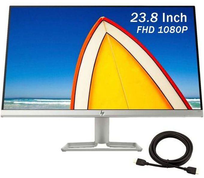 Hp 24f 23.8" Ultra Slim Bezels IPS LED Display FHD FreeSync Monitor, HDMI VGA + FREE HDMI CABLE