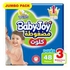 Baby joy jumbo pack pants size 3 medium x 48 