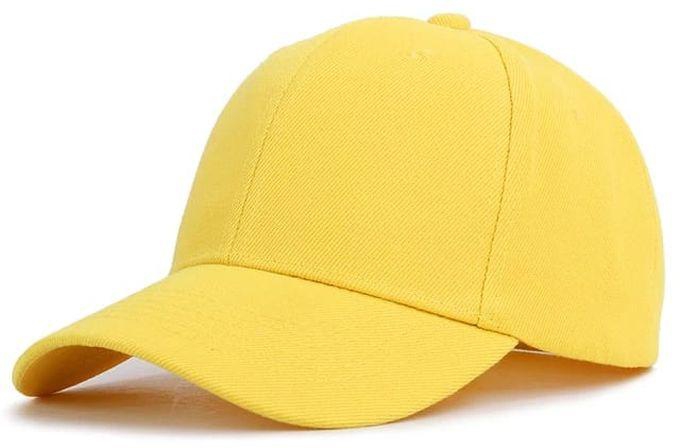 Sports Cap Fashion Style High Quality - Yellow