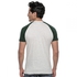 Brave Soul Grey & Green Cotton Round Neck T-Shirt For Men
