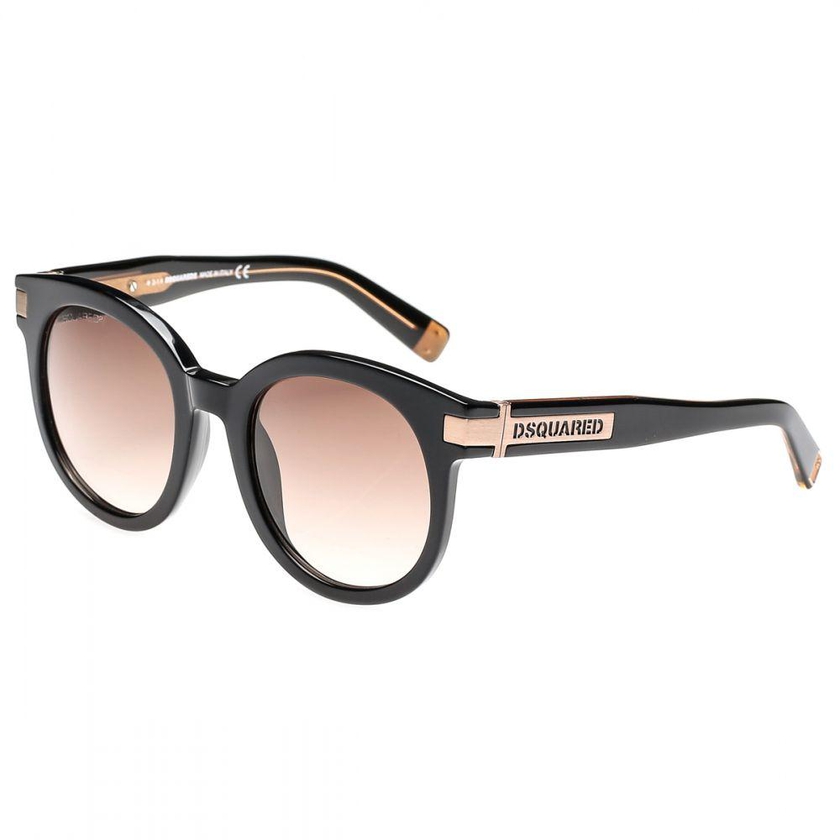 D Squared Butterfly Black Unisex Sunglasses - DQ0134 01F - 52-22-135