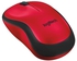 Logitech M220 Wireless Mouse - Red