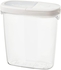 IKEA 365+ Dry food jar with lid - transparent/white 1.3 l