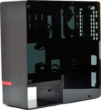 IN WIN 904.PLUS Black Aluminum Tempered Glass ATX Mid Tower Computer Case | INWC-904-Plus-Black