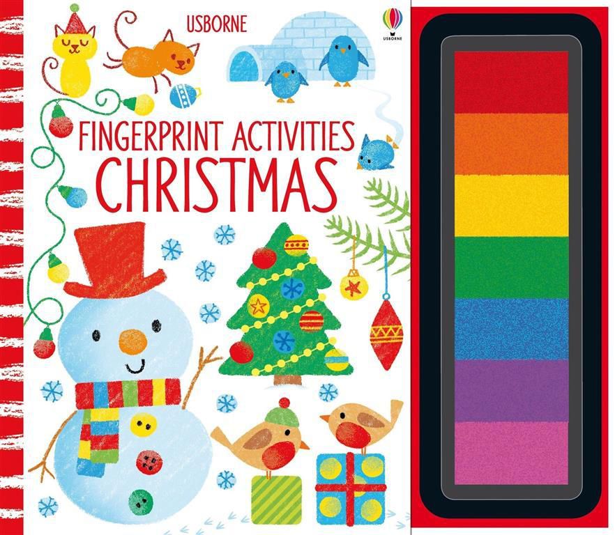 Usborne Fingerprint Activities: Christmas