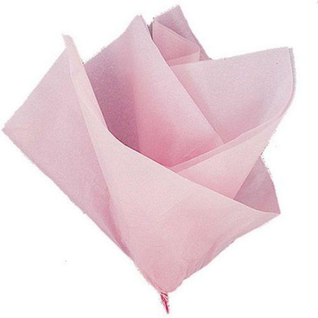 Unique 10 Pastel Pink Tissue Sheets- Babystore.ae