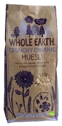 Whole Earth Crunchy Organic Muesli - 750 g