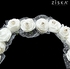 ZISKA Floral Headband – White