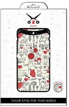 Ozo skins Transparent Sweet Love Words (SV512SLW) for Nokia 6.1 Plus (Not For Black Phone)