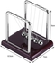 Newton's Cradle Steel Balance Ball Pendulum - Deep Red