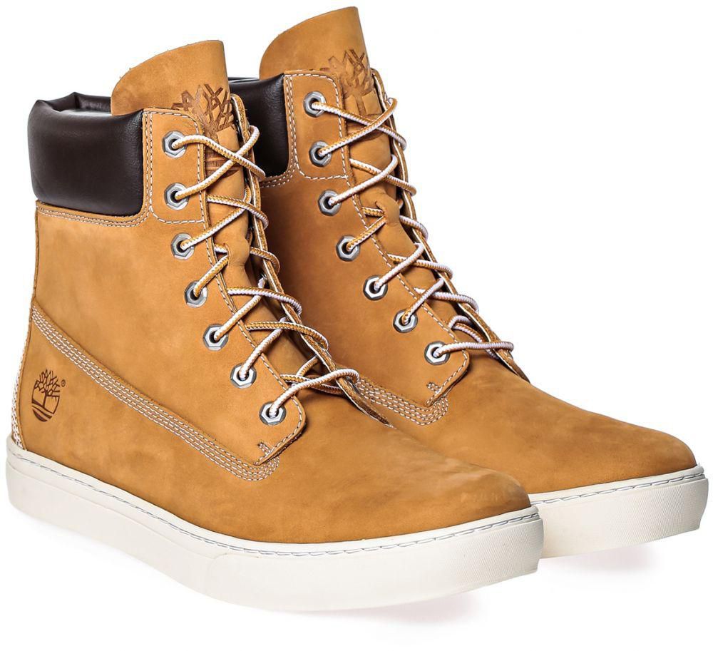 Timberland TM6667RM02 Newmarket 6 In Cupsole Boots for Men - 9 US, Wheat Nubuck
