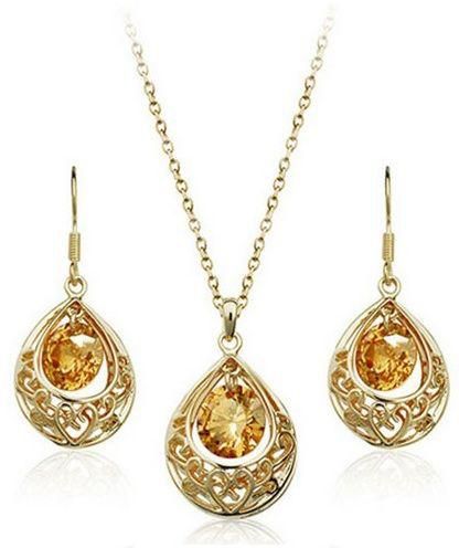 (MM196) 18K Gold Plated Jewelry Set