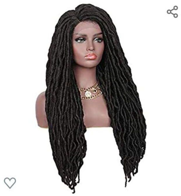 Dread Braided Wig With 4×4 Closure