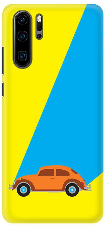 Protective Case Cover For Huawei P30 Pro Retro Bug Yellow
