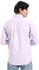 Andora Button Down Collar Long Sleeves Shirt - Lilac