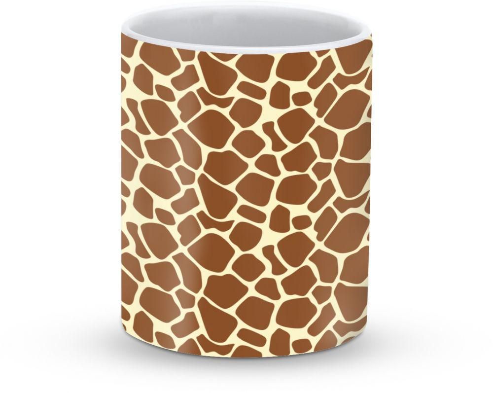 Stylizedd Mug - Premium 11oz Ceramic Designer Mug- Somali Giraffe Skin