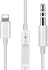 8 Pin to 3.5 Mm Male Jack Adapter Converter for iPhone 5/5S, 6/6S/6 Plus7/7S AUX Cable Compatible with Headphones