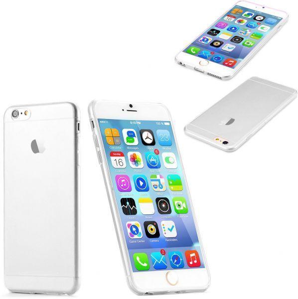 Ultra Thin Clear Crystal Rubber TPU Silicone Soft Case For Apple 4.7 Iphone 6 White Clear Color