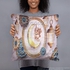 Snooze Ramadan Cushion Cover -Ramadan White Design, 45*45 Cm, Pack Of One