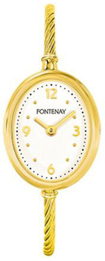 Fontenay Paris - casual women&#39;s Gold Analog Stainless Steel watch - 304QMJWMJ