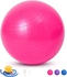 Jinara Gym Ball Exercise Ball, Anti-Burst Yoga Ball With Quick Pump, 55Cm/65Cm/75Cm Thick Balance Ball Chair For Birthing Fitness Workout Stability Pilates, Gym &amp; Home (Pink, 65Cm)