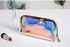 Glitter clear TPU holographic cosmetic bag FOR YOUR MAKEUP