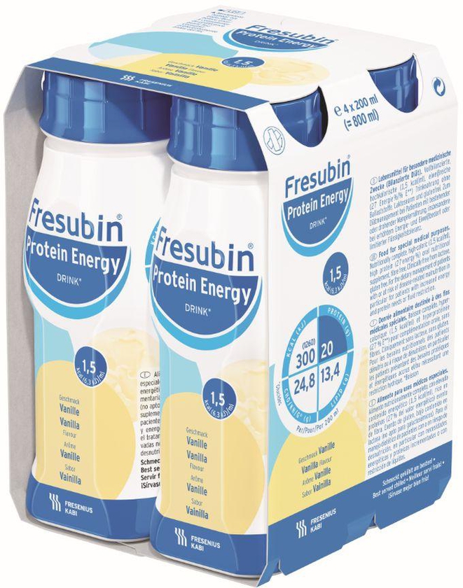 Fresubin Protein Energy Vanilla 200ml (4 PACK)