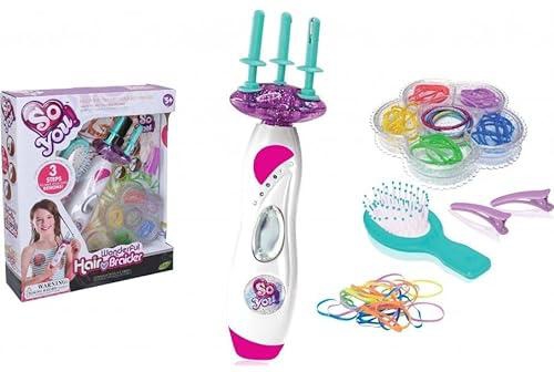 Wonderful Hair Braider is a hairstyling set for your child.