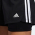 ADIDAS Women • Training PACER 3-STRIPES WOVEN TWO-IN-ONE SHORTS GL7686