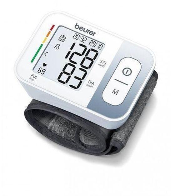 Beurer BC28 White Wrist Blood Pressure Monitor - White