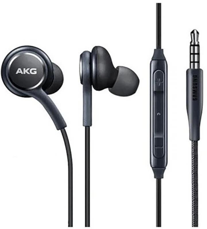 Get AKG EO-IG955 Wired In-Ear Headphone with Microphone, Compatible with Samsung Galaxy S8/S8 Plus - Black with best offers | Raneen.com
