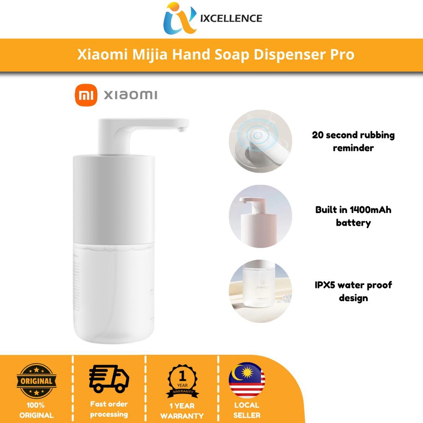 Xiaomi Mijia Rechargable Auto Induction Foaming Automatic Soap Dispenser Pro